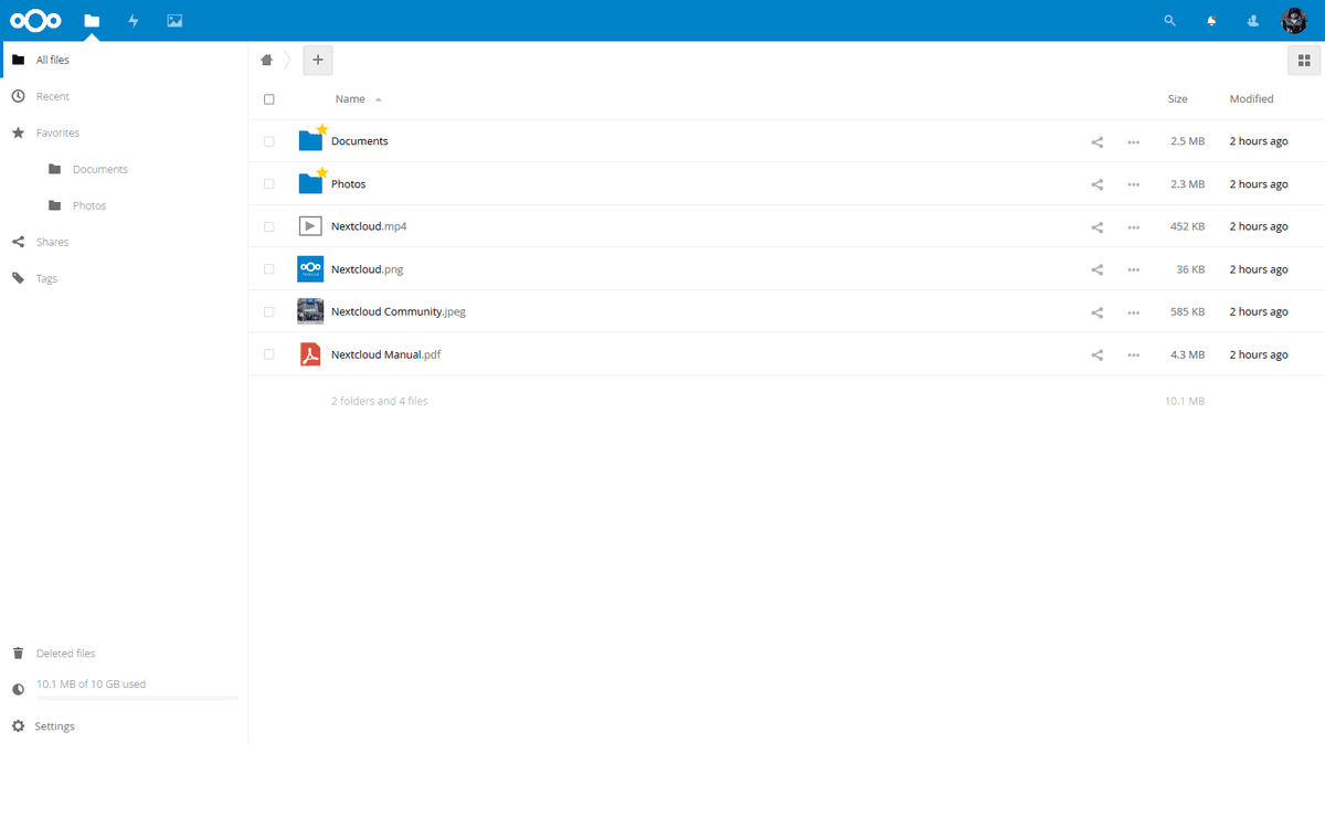 Nextcloud Fernzugriff desktop 4
