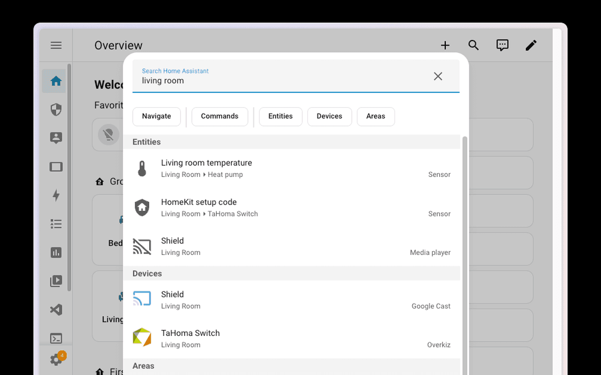 Zdalny dostęp do Home Assistant desktop 4