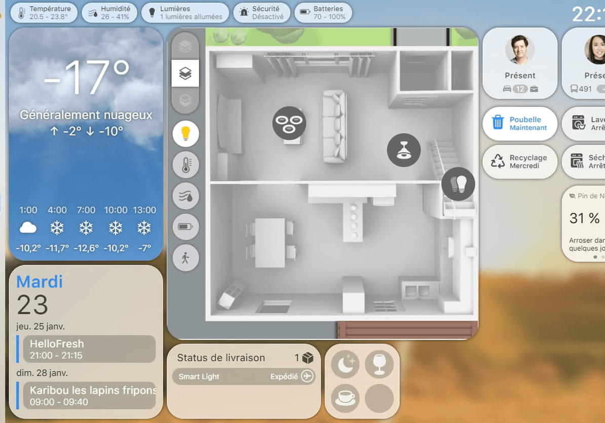 Zdalny dostęp do Home Assistant tablet 2