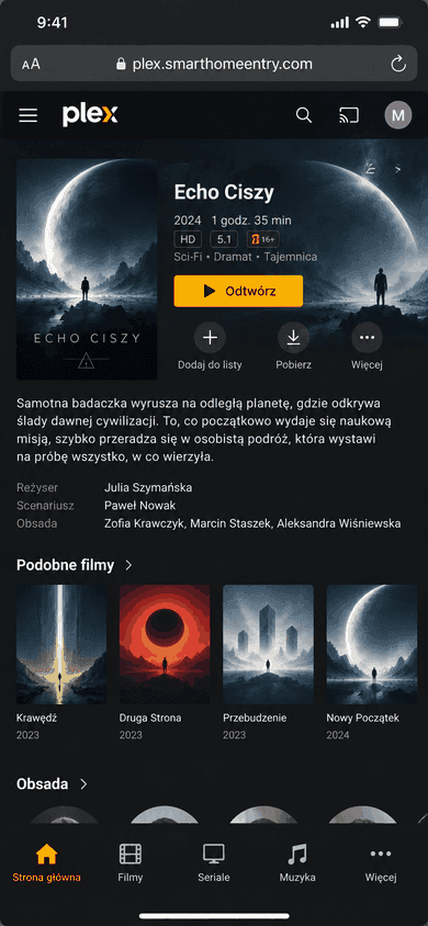 Plex Fernzugriff mobile 2